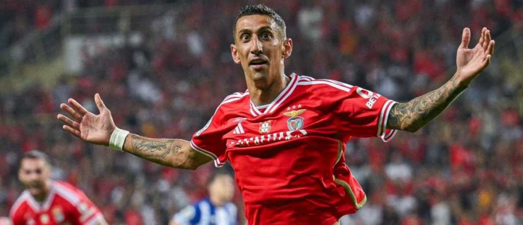 Video: el golazo de Di María, otra vez en una final, para Benfica campeón