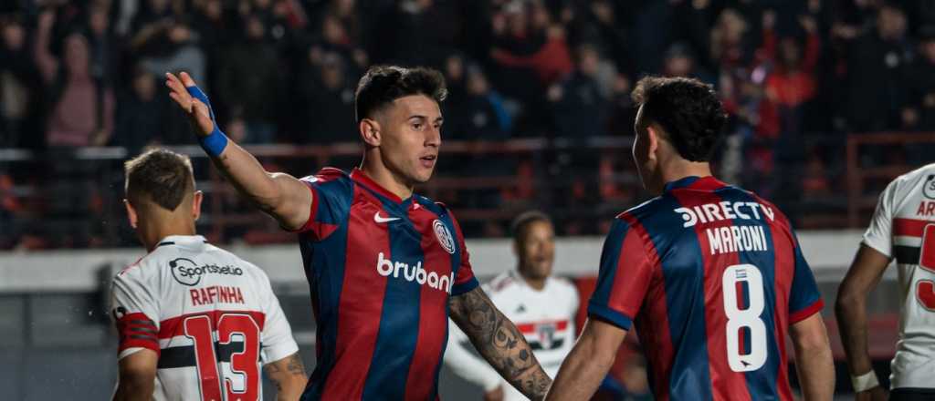 San Lorenzo visita a São Paulo en busca del pase a cuartos