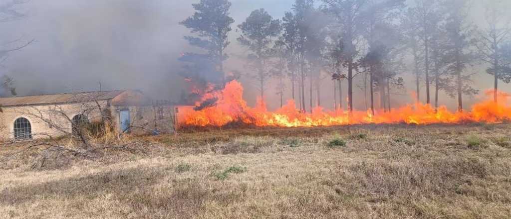 Incendios en Córdoba y San Luis: las localidades afectadas