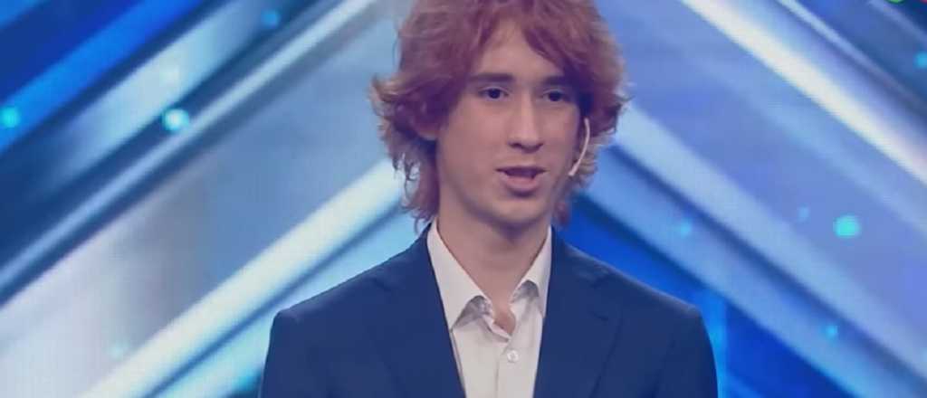 Luciano Gobbi fue el primer mendocino en Argentina Got Talent 2023