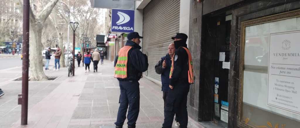 Comercios del Centro cerraron ante mensajes virales de saqueos