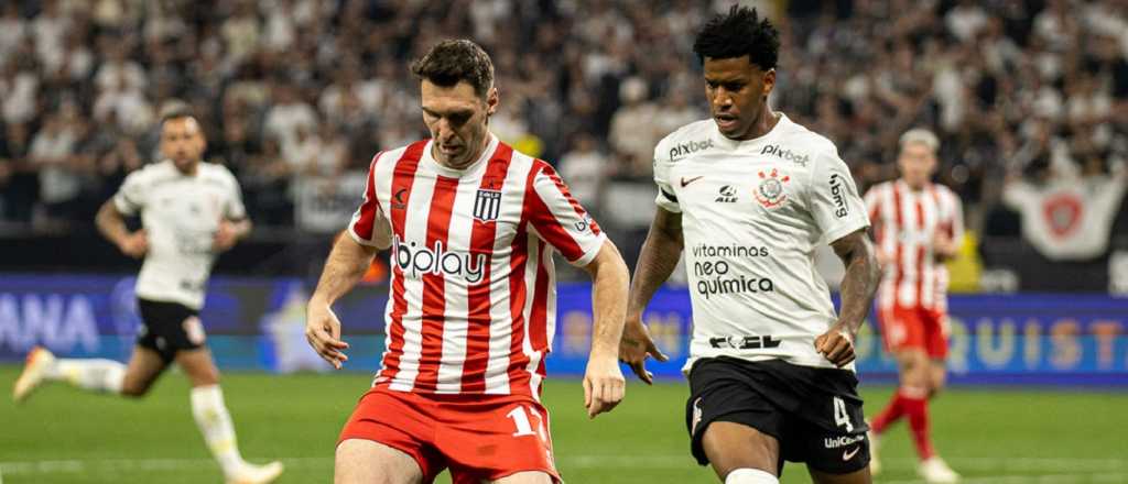 Estudiantes perdió ante Corinthians en Brasil