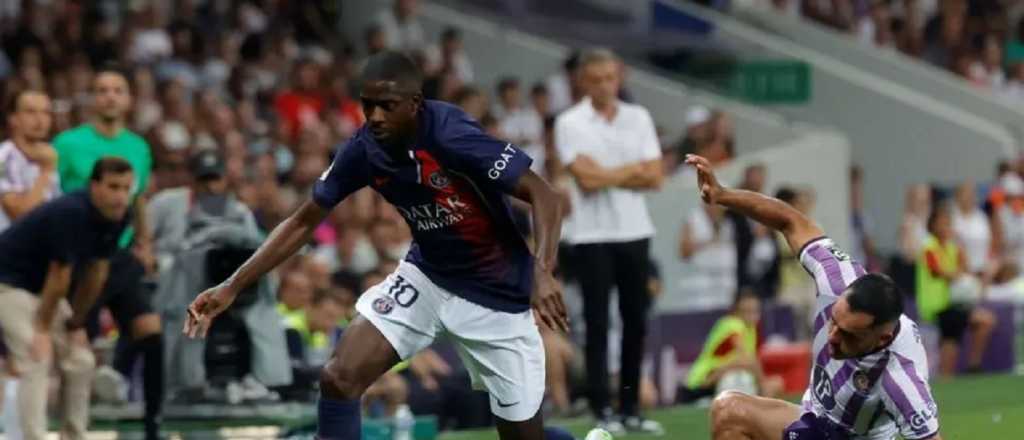 No lo vio nadie: el primer papelón de Dembélé en el PSG