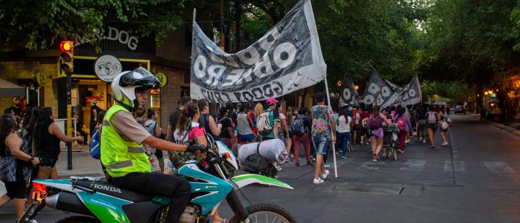 Ciudad multó a los piqueteros que cortaron el tránsito este jueves