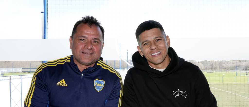 Boca anunció la renovación del contrato de Marcos Rojo