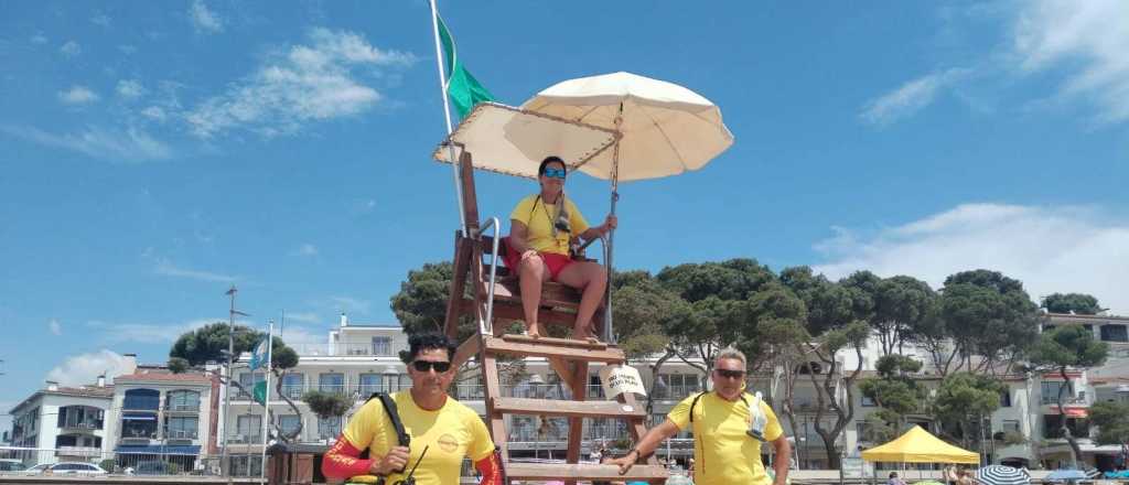 De Potrerillos a España, experiencias en salvamento acuático