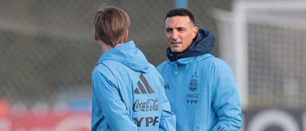 Equipo casi confirmado: la sorpresa de Scaloni para Argentina-Ecuador