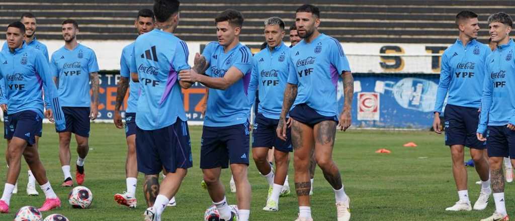 La Scaloneta vuelve a los entrenamientos pensando en Paraguay