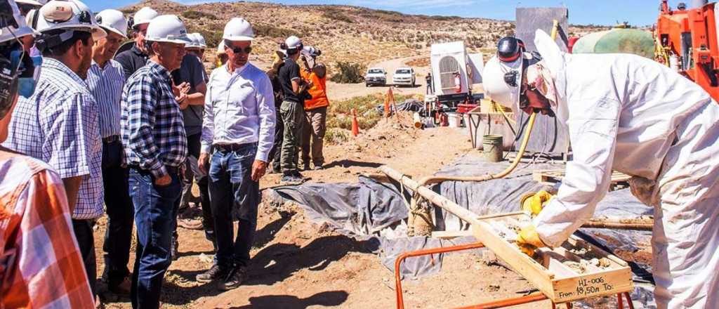 En Hierro Indio hallaron minerales y hay buena proyección