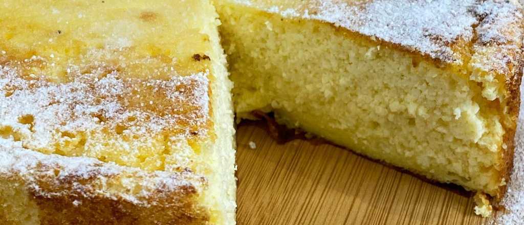 La receta ideal para sorprender a tus invitados: torta de ricota sin harina