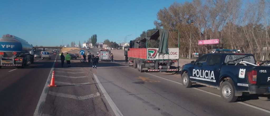 Murió el camionero que sufrió un infarto en el Acceso Sur