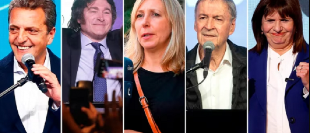 Este domingo los cinco candidatos a presidente debatirán por primera vez