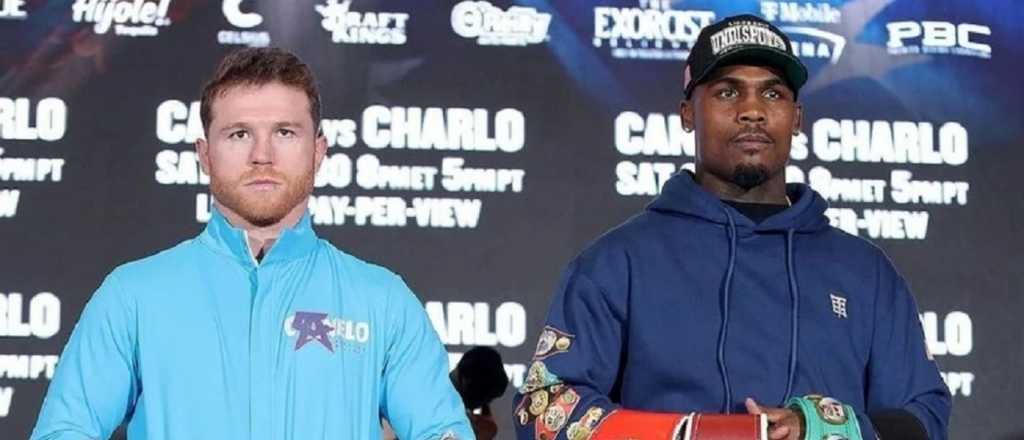 Canelo Álvarez arriesga su cuádruple corona ante Charlo: hora y TV