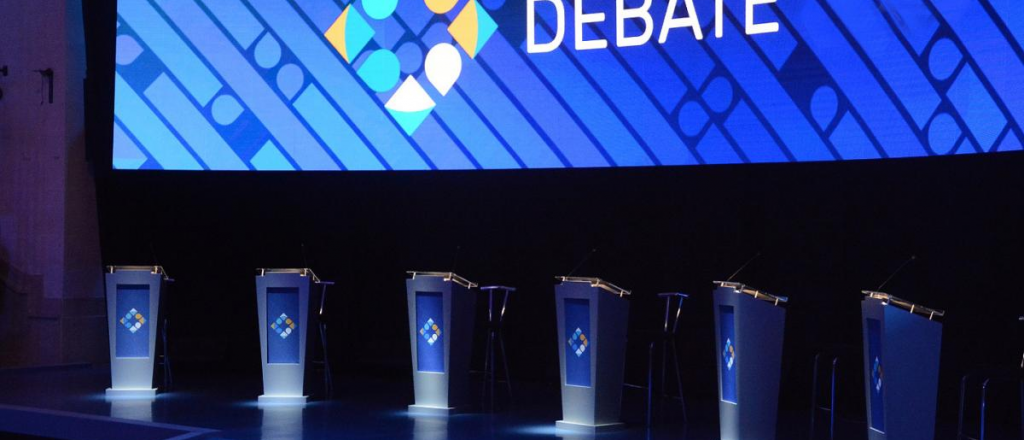 Todo listo para el debate de los candidatos a presidente