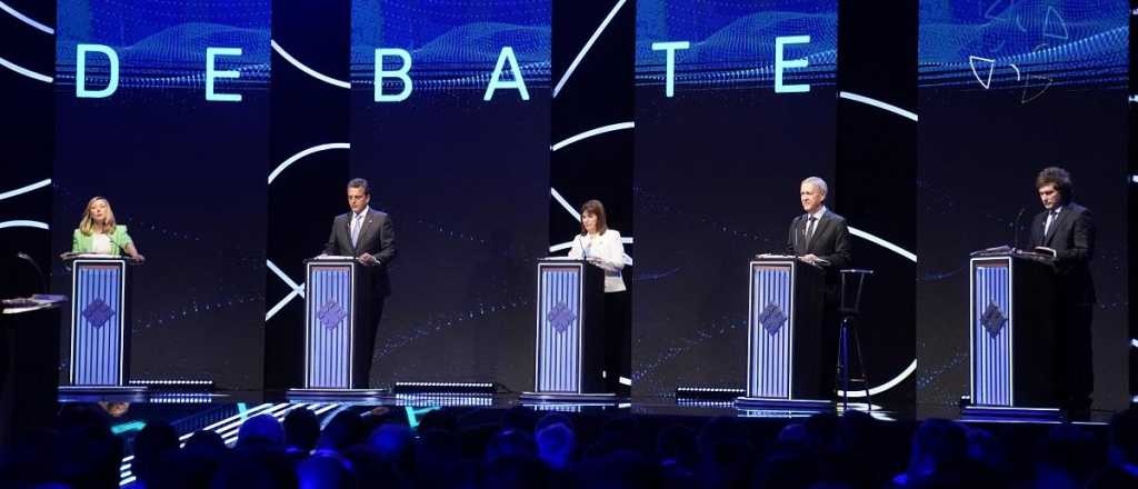 El debate presidencial alcanzó los 44 puntos de rating
