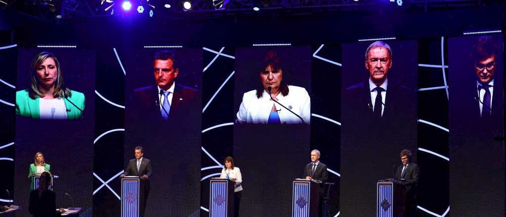 Debate presidencial: las repercusiones mendocinas del "primer tiempo"