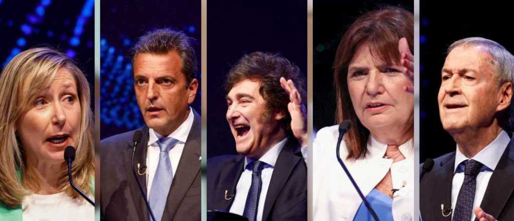 Bullrich embate, Massa combate, y Milei (si por él fuera), no debate