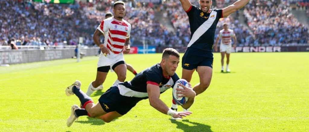 En un partidazo, Los Pumas derrotaron a Japón y lograron la clasificación