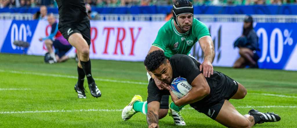 Los All Blacks serán rivales de Los Pumas en semis tras vencer a Irlanda