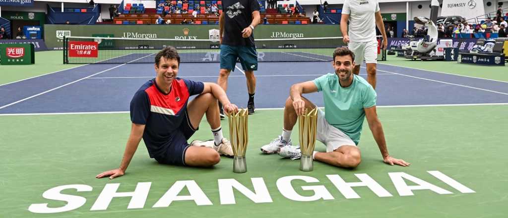 Horacio Zeballos se consagró campeón en dobles en Shanghai