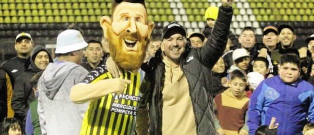 El presidente de Almirante Brown calienta la final contra la Lepra