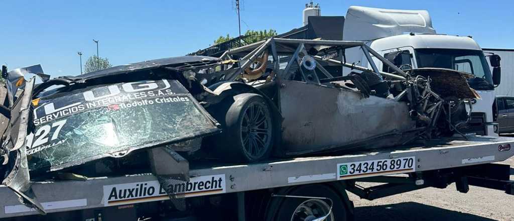 El terrible accidente que sufrió un piloto que deberá operarse en Mendoza