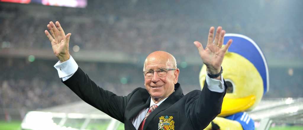 Murió Bobby Charlton, leyenda del fútbol inglés