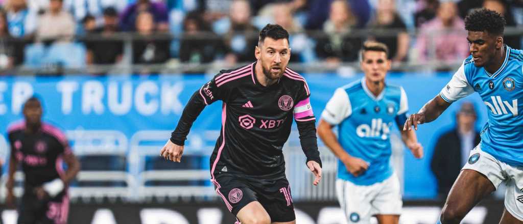 Con Leo Messi, Inter Miami se despidió de la MLS con derrota ante Charlotte