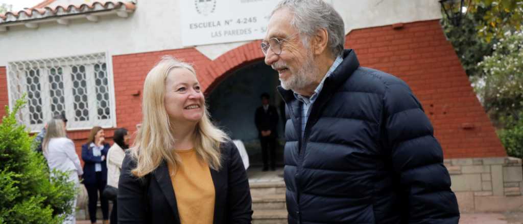 Bautizaron a una escuela mendocina en honor al padre de Luis Brandoni