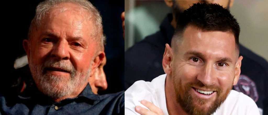 La inesperada frase de Lula sobre Messi: "Faltan ídolos en Brasil"