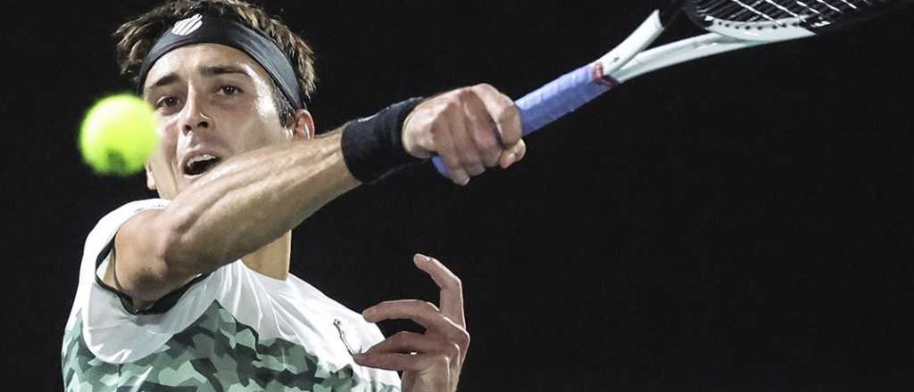 Etcheverry ganó en primera ronda y enfrentará a Djokovic