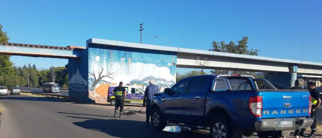 Un ciclista murió arrollado en Guaymallén