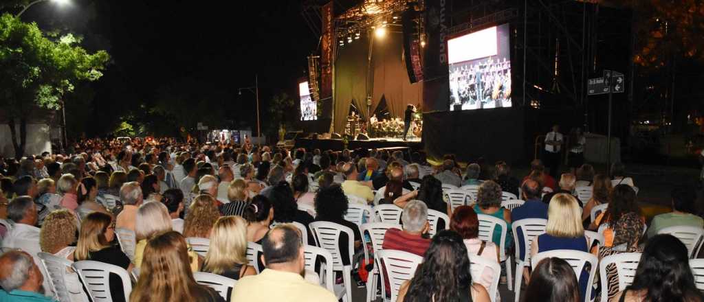 Guaymallén suspendió la primera noche de Paseo Sinfónico