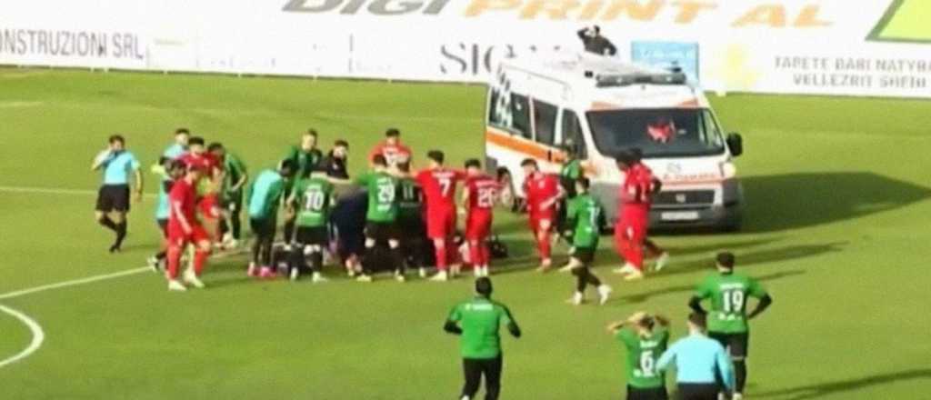 Conmoción en el fútbol por la muerte de un jugador en pleno partido