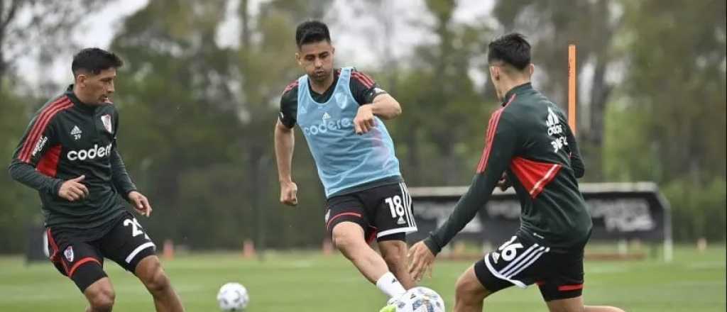 Una de las figuras de River se lesionó y no jugará el viernes ante la Lepra