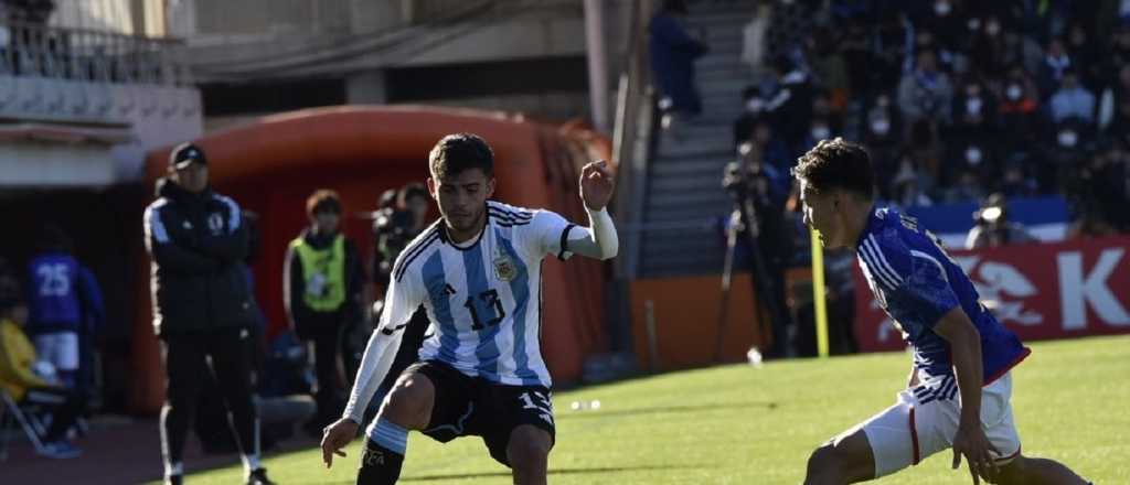 Sub-23: Argentina cayó por goleada ante Japón en un amistoso 