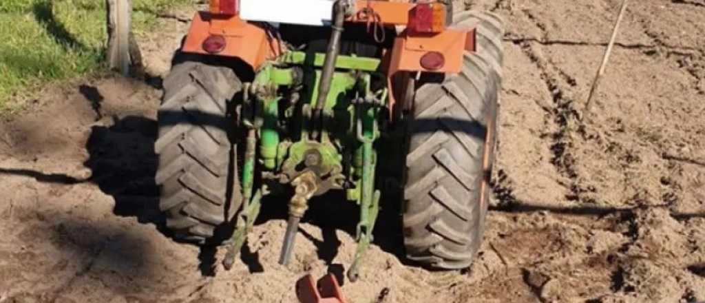 Murió un hombre que fue aplastado por un tractor en Tupungato