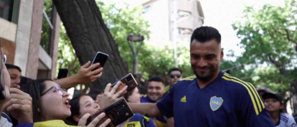 Videos: furor total en Mendoza por la llegada de Boca