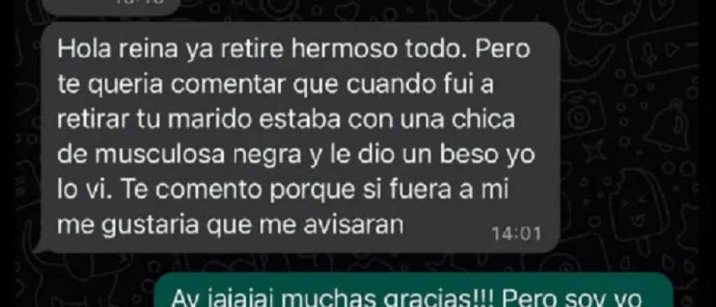 Retiró la compra de la casa de la vendedora, vio al marido "con otra" y le avisó