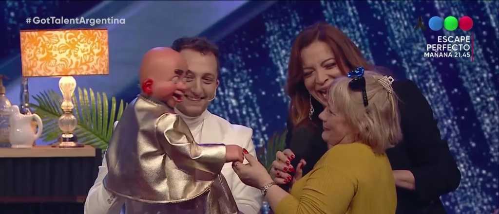 Got Talent: La Joaqui presentó a su abuela en el show de talentos