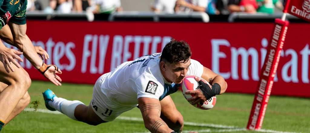 Los Pumas 7's se metieron en cuartos de final del Seven de Dubai