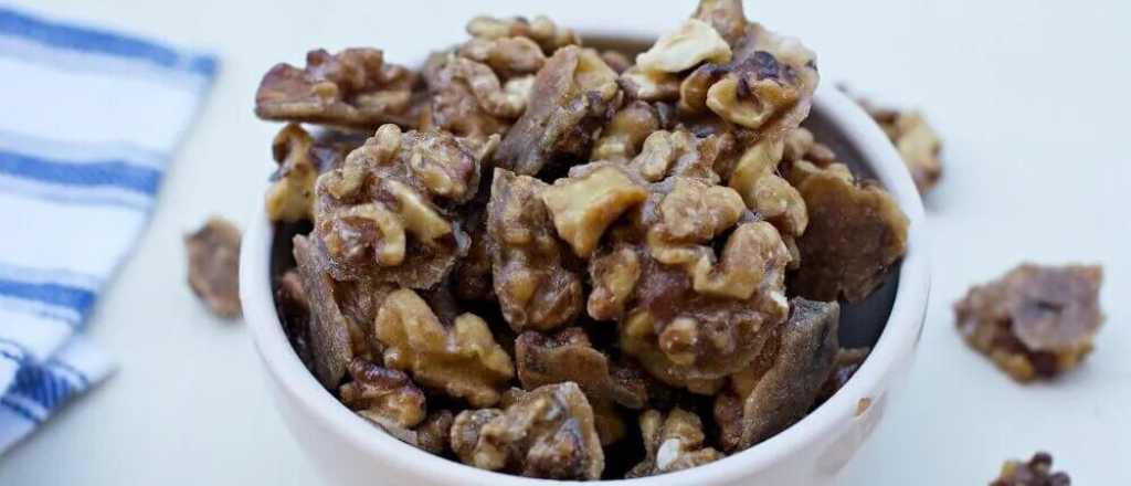 Nueces caramelizadas sin azúcar: receta saludable y deliciosa