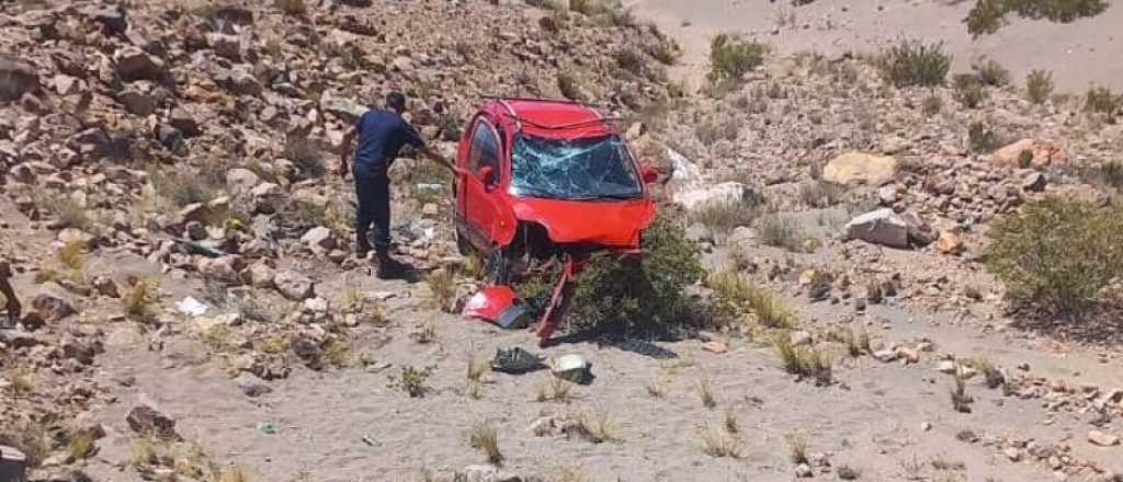 Dos mujeres volcaron en Uspallata