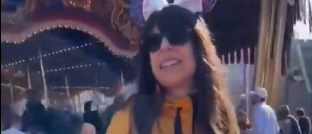 Confundieron a una mujer con Florencia Kirchner en Disney y la escracharon