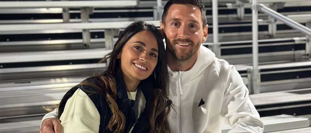 La tierna foto de Messi y Antonela que causó sensación en las redes