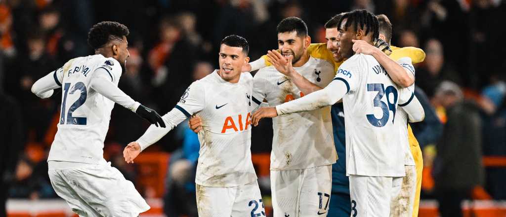 Con el Cuti, Tottenham logró un triunfo clave ante Nottingham