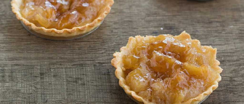 Tartaletas de compota de manzana en solo 45 minutos