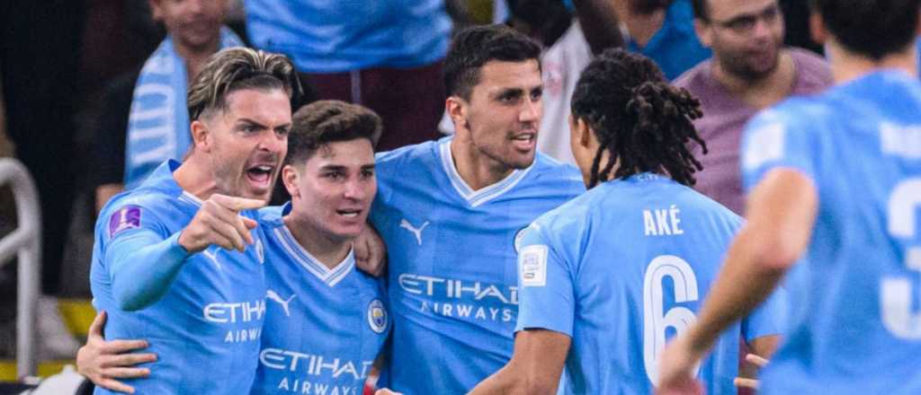 De la mano de Julián Álvarez, el City es campeón mundial por primera vez