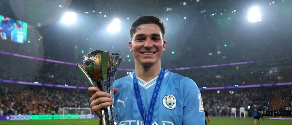 La distinción de la FIFA a Julián Álvarez tras ganar el Mundial de Clubes