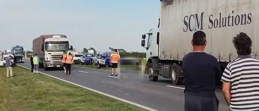 Un camionero mendocino atropelló y mató a un hombre en Córdoba